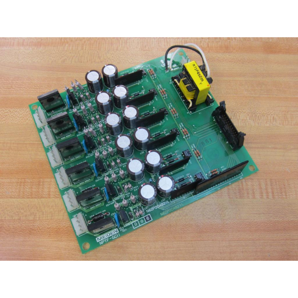 Meiden NPTF-GCII Circuit Board N62P20482 - New No Box Meiden NPTF-GCII Circuit Board N62P20482 - New No Box