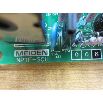 Meiden NPTF-GCII Circuit Board N62P20482 - New No Box