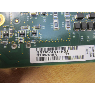 Nortel NTBW41 Circuit Board NTBW4110 P0943611 Power Module wHeat-Sink - Used