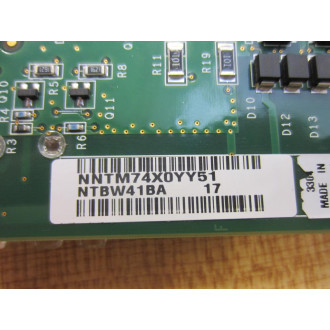 Nortel NTBW41 Circuit Board NTBW4110 P0943611 - Used