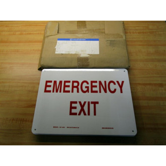 Brady A0251 Emergency Exit Sign 57-70853-13 (Pack of 20)