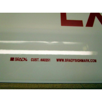 Brady A0251 Emergency Exit Sign 57-70853-13 (Pack of 20)
