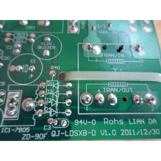 Lian Da QJ-LDSXB-D Control Board QJLDSXBD - Used