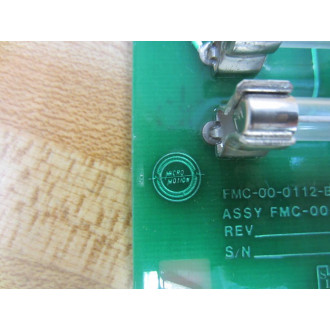 Micro Motion FMC-00-0112-B Fuse Board FMC000112B Rev.C - New No Box