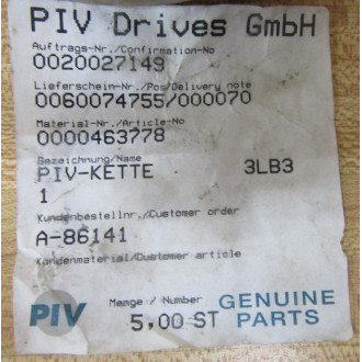 Inpro Seal Company 57388 PIV Drive Chain