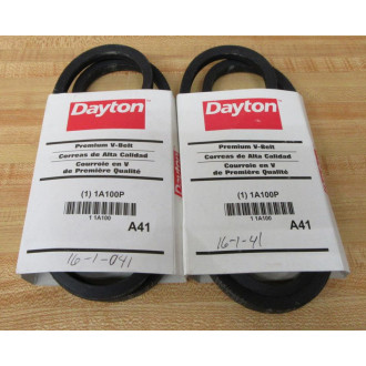 Dayton 1A100 V-Belt A41 (Pack of 2)