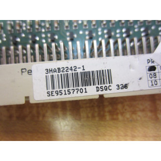 ABB 3HAB2242-1 DSQC 326 CPU Robot 3BSC980008R50 Non-Refundable - Parts Only