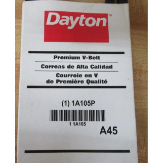 Dayton 1A105P V Belt A45 (Pack of 2)