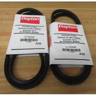 Dayton 3X456P V Belt A50 (Pack of 2)