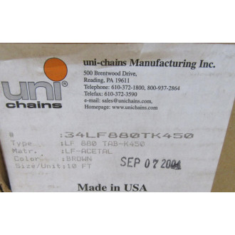 UNI Chains 34LF880TK450 Tabletop Chain