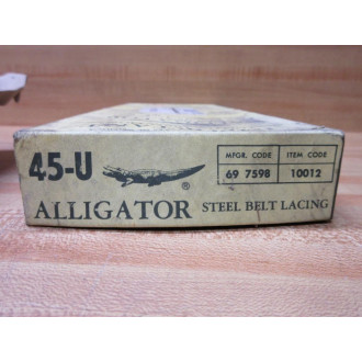 Flexco 697598 10012 Alligator Belt Lacing 45-U (Pack of 8)