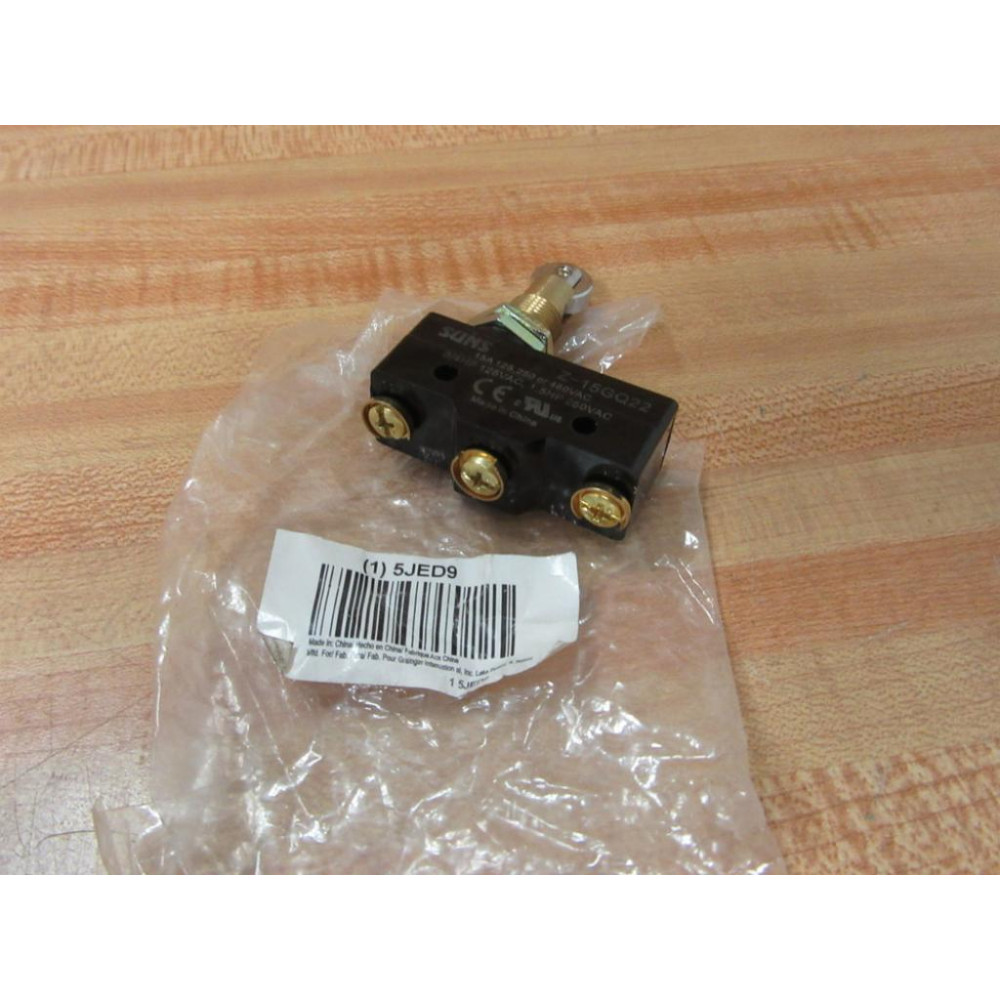 Suns Z-15GQ22 Basic Switch wRoller Lever 5JED9 Suns Z-15GQ22 Basic Switch wRoller Lever 5JED9