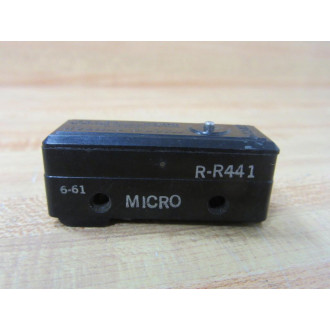 Micro Switch R-R441 Basic Switch wPin Plunger RR441 - New No Box