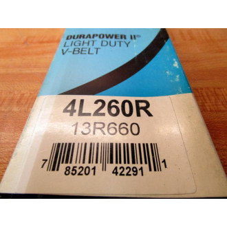 Carlisle 4L260R DuraPower II Smooth V-Belt 13R660 (Pack of 3)