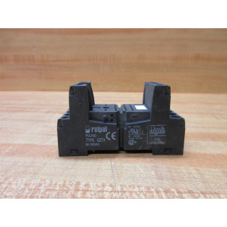 Relpol GZT4 Relay Socket - Used