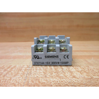 Siemens 3TX7144-1E4 Relay Socket 3TX71441E4 - New No Box