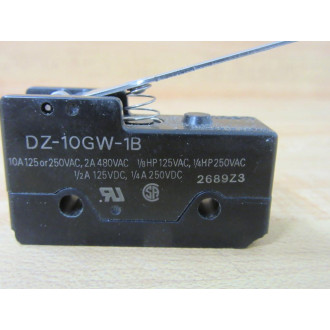 Micro Switch DZ-10GW-1B Hinge Lever Snap Action Switch DZ10GW1B - New No Box