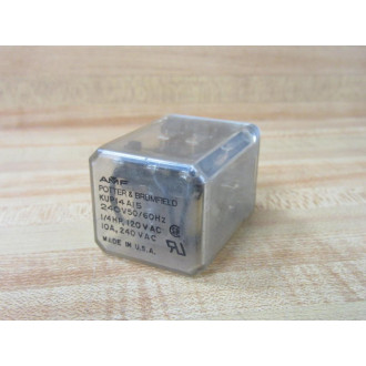 Potter & Brumfield KUP14A15-240V AC Relay KUP14A15-240VAC - Used