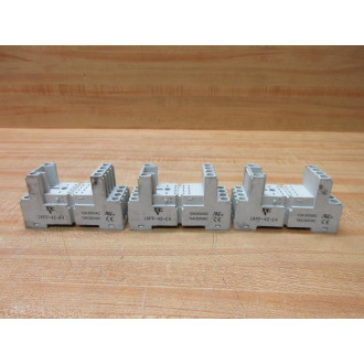 Jin Hong 18FF-4Z-C4 Relay Socket 18FF4ZC4 (Pack of 3) - Used