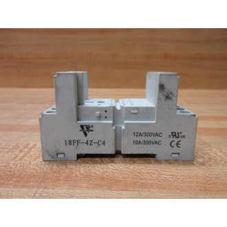 Jin Hong 18FF-4Z-C4 Relay Socket 18FF4ZC4 (Pack of 3) - Used