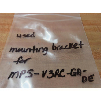 Convum V3RC-GA-DE Pressure Vacuum Sensor V3RCGADE Mounting Bracket Only - Used