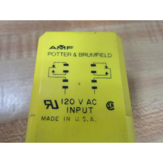 Potter & Brumfield CUA-41-71038 Time Delay Relay CUA-41-70005 - Used