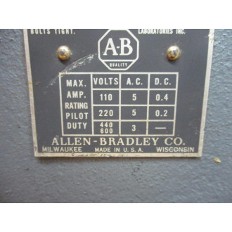 Allen Bradley 801-GSJ274X Limit Switch 801GSJ274X - New No Box