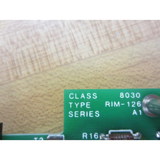 Square D SPN 85-0052 SyMax Analog IO Mod. 8030-RIM-126 - Used