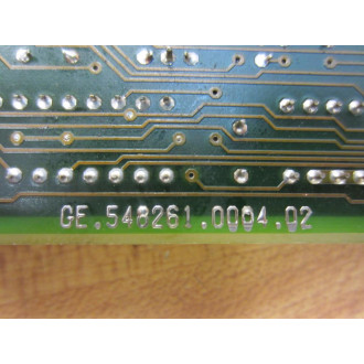 Siemens 548 261 9301.00 Video Grahpics Card 6FX1-126-1AA03 - Used
