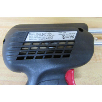 Cooper Tools D650 Weller Solder Gun WO Tip - Used