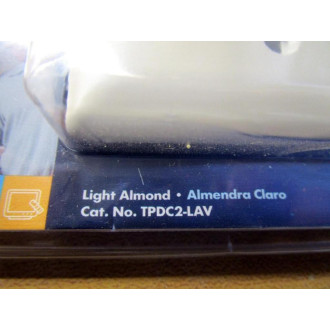 Pass & Seymour TPDC2-LAV 2-Outlet Plate TPDC2LAV (Pack of 5)