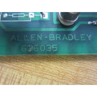 Allen Bradley 636035 Circuit Board wo EncoderCounter Side Panel - Used