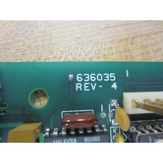Allen Bradley 636035 Circuit Board wo EncoderCounter Side Panel - Used