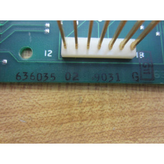 Allen Bradley 636035 Circuit Board wo EncoderCounter Side Panel - Used