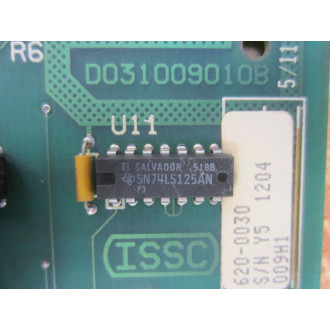 ISSC 620-0030 Circuit Board D031009010B - Used