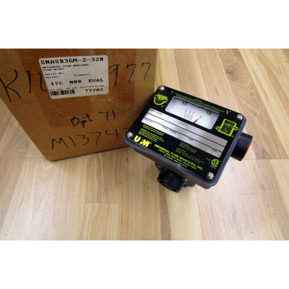 Universal Flow Monitors SN-ASB3GM-2-320V.9-A1NR Flow Meter SNASB3GM2320 Universal Flow Monitors SN-ASB3GM-2-320V.9-A1NR Flow Meter SNASB3GM2320
