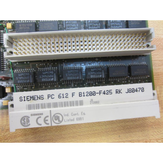 Siemens PC-612-F-B1200-F425 Circuit Board PC612FB1200F425 - Used