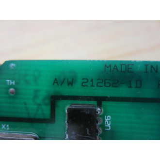 21262-1D Circuit Board PWB 21261-1 - Used