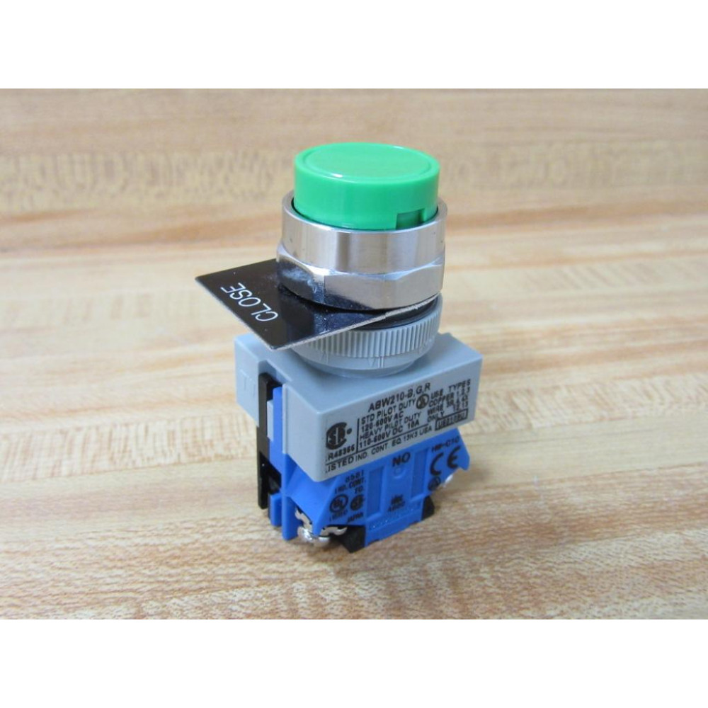 IDEC ABW210-B,G,R Non-Illuminated Pushbutton ABW210BGR - New No Box IDEC ABW210-B,G,R Non-Illuminated Pushbutton ABW210BGR - New No Box