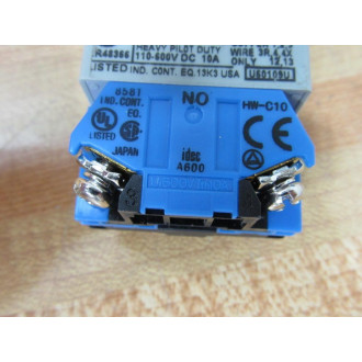 IDEC ABW210-B,G,R Non-Illuminated Pushbutton ABW210BGR - New No Box