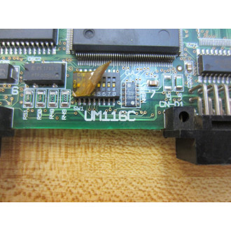 Nachi UM116 Robot PC Board UM116C W(2) 96-Pin Connectors - Used