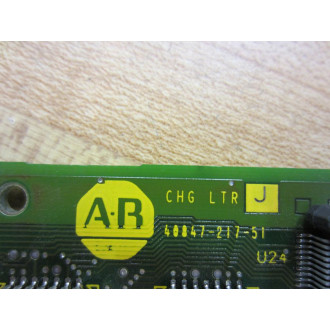 Allen Bradley 40847-217-51 Circuit Board 4084721751 Rev.J - Used