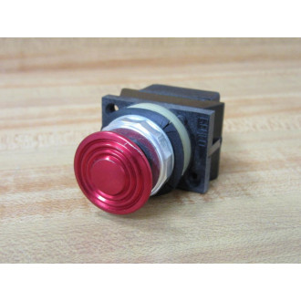 Gemco P-601-C Selector Switch P601C wRed Pushbutton
