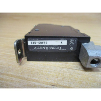 Allen Bradley 815-COV49 Overload Relay 815COV49 - Used