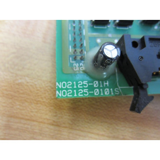 NO2125-01H Circuit Board NO2125-0101S - Used
