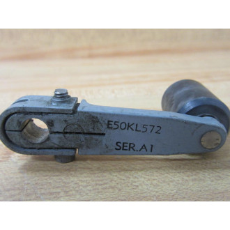 Cutler Hammer E50KL572 Eaton Limit Switch Roller Lever - Used