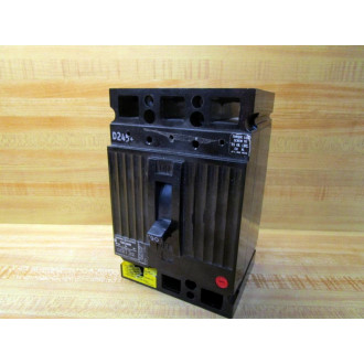 General Electric TED134090 Circuit Breaker Missing Lugs - Used