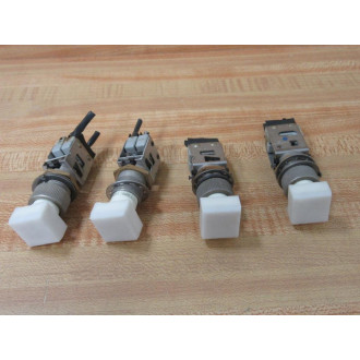 Micro Switch 1J001-W Push Switch M2288581-01W (Pack of 4) - Used