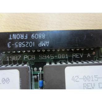 Modicon S945-001 Circuit Board S945001 - Used