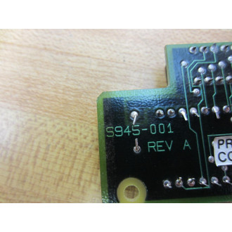 Modicon S945-001 Circuit Board S945001 - Used